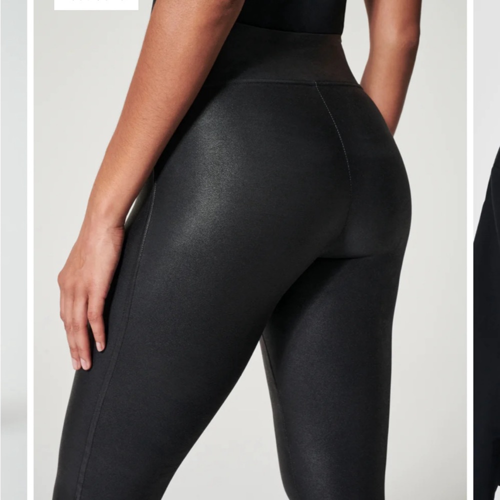 Spanx Faux Leather Leggings